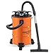 BACOENG 5.3-Gallon Ash Vacuum with Double Stage Filtration System, 10 Amp Ash Vacuum for Pellet Stoves with 1200W Powerful Suction, 5FT Metal Hose and 360° Rotating Wheel