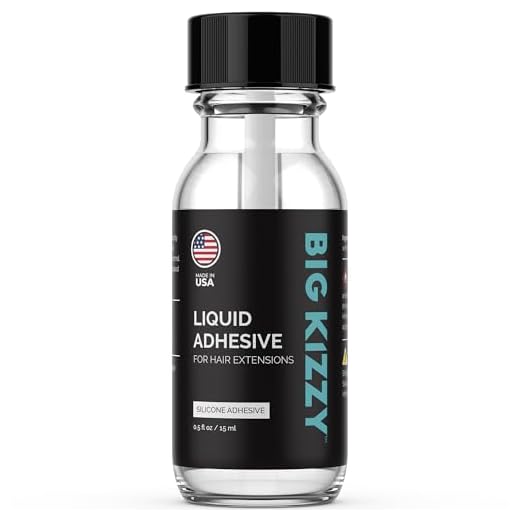 Big Kizzy Liquid Adhesive for Tape in Hair Extensions