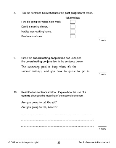 KS2 English SAT Buster 10-Minute Tests: Grammar
