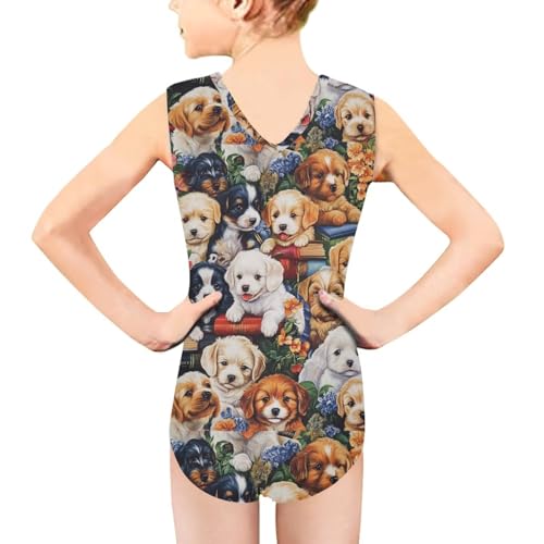 Image of Xpyiqun Bathing Suits for Girls 3-14 Kids Summer One Piece Swimwear Beach Sport Sleeveless Swimsuits Athletic