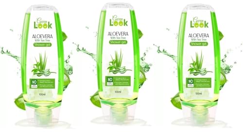 Image of Glowhouse Aloe Vera Shower Gel Body Wash Goodness Of Lemon For Soft Glowing Skin 100ml Pack of 3