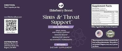 Elderberry Boost Sinus & Throat Support