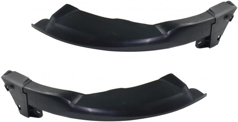 For Dodge Ram 2500/3500 2002 2003 2004 2005 Bumper Bracket Driver and Passenger Side | Pair | Front | Upper | Plastic | Replacement For CH1066141, CH1067141 | 55077505AE, 615343892894, 55077504AE
