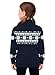 Remimi Girls Fair Isle Sweater Christmas Party Sweatshirts Xmas Snow Printed Mock Neck Shirts 13-14 Years