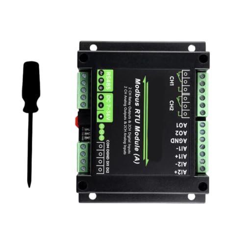 Módulo Modbus RTU industrial con placa RS485 de alta precisión para entradas mixtas digitales