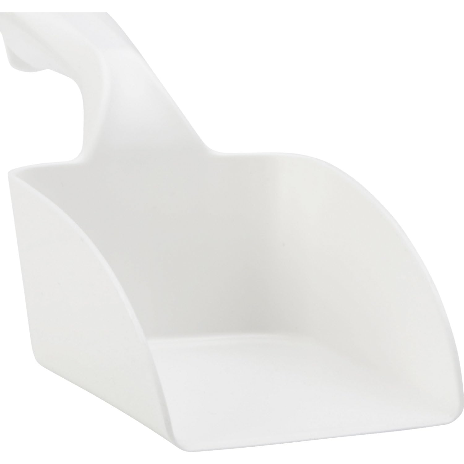 Vikan 56755 Hand Scoop – 1 Litre White Polypropylene Hygienic Food-Grade Scoop
