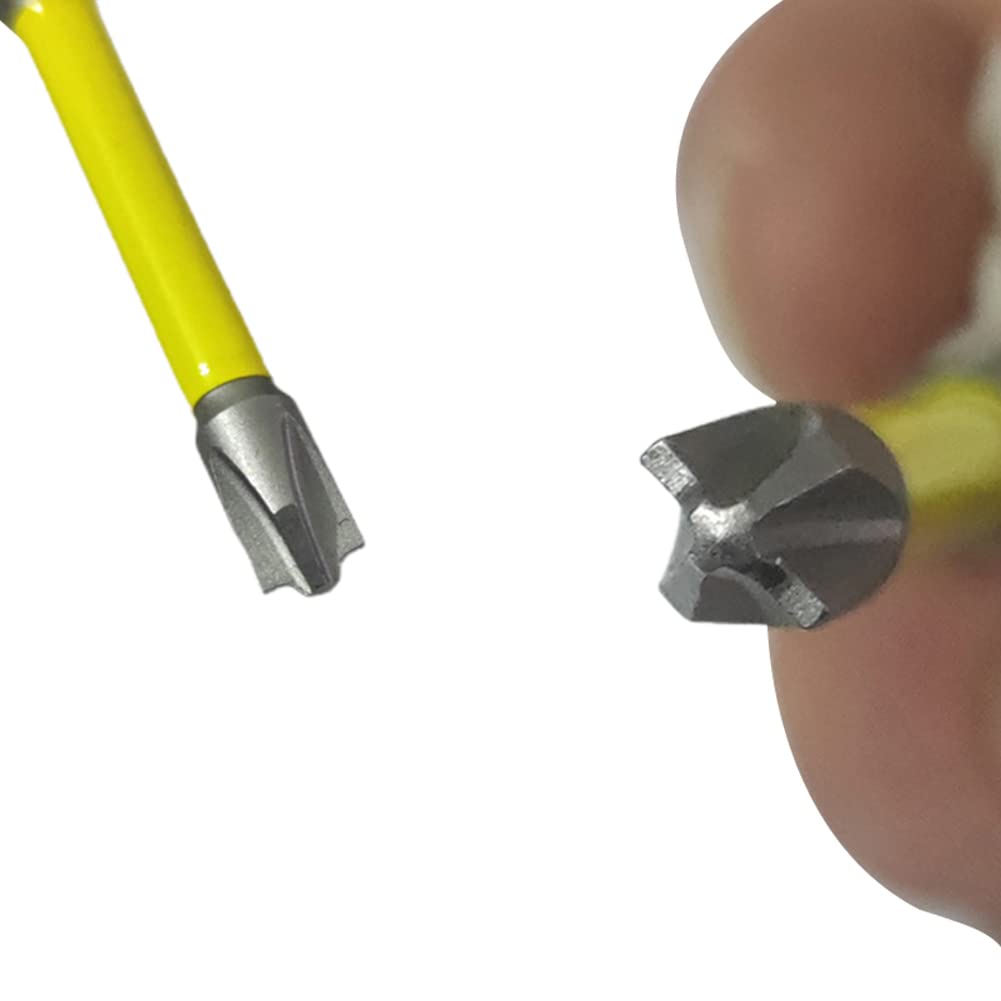10 Schlagzäh-Schraubendreher-Bits – Magnetisch, Rutschfest, Aus S2-Stahl Für Möbelmontage & Reparaturen