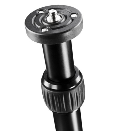 Mantona Scout Pro Kamerastativ mit integriertem Einbeinstativ (5 Auszüge, Belastbarkeit ca. 10 kg, 1/4-Zoll und 3/8-Zoll… – Bild 5