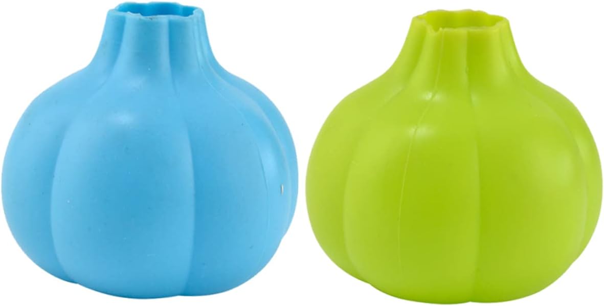 2Pcs Silicone Garlic Peeler Tool for Skin Removal, Lightweight