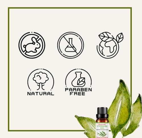 Image of Cypress Oil - Pure, Natural & Undiluted Essential Oil for Skin Care & Aromatherapy