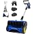 SOYUS Electric Snow Shovel Cordless, 20V 12-Inch Electric Snow Blower, Snow Shovel for Driveway with Directional Plate (1x4.0Ah Battery, Charger and Cover Included)