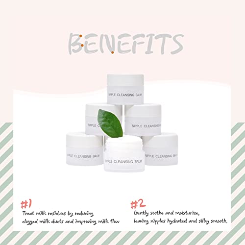 Creme para dores de amamentação perfeito para terapia de mama Oketani – limpador para amamentação e