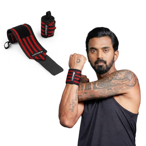 Boldfit Wrist Band for Gym Workout Wrist Support for Gym Straps f...