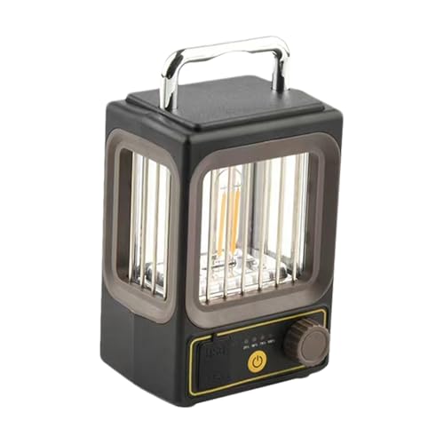 Lanterne à énergie solaire et lampe de poche rechargeable pour camping et jardin