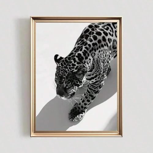Affiche de mode léopard pour salon chic et décoration de chambre moderne - 4