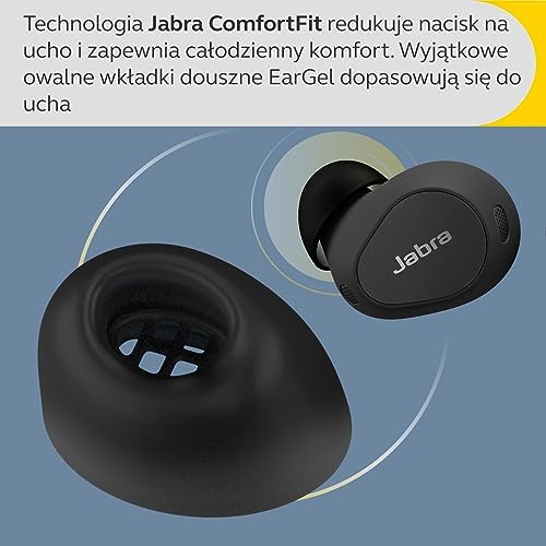 Jabra Elite 10 Słuchawki Bezprzewodowe, Czarny