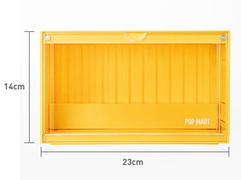 Amazon.co.jp: POP MART POP MART MINI Display Container (Yellow