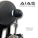 AIAS Two Way Bass Drum Beater with Adjustable Weight – Dual Surface Beater Head (AB-2)