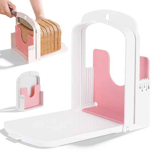 Bread Cutter Slicer Manual Handheld 5 Adjustable Cutting Mold Thicknesses