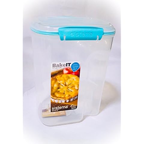Sistema 1250zs 13.7 Cup Flour Container With Measuring Cup Cover