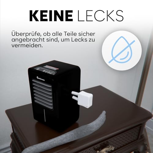 Adamson B10 kühlende Matratzenauflage – Twin 190x100 cm – 100% Baumwolle – Kühlmatte Bett für ruhigen, erholsamen Schlaf – Ideal für heiße Schläfer – Energiesparendes Design