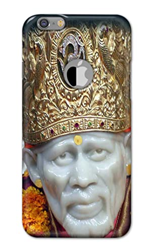 Image of PRINTFIDAA Sai Baba Lord Shiridi Great God Hinduism Hindu Religious Printed Designer Hard Case for Apple iPhone 6 Logo (4.7 inch) / iPhone 6S Logo (4.7 inch) Back Cover -(e) RPM1005