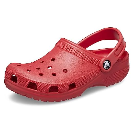 Crocs Classic Clog K, Zuecos, Unisex niños, Varsity Red, 36/37 EU