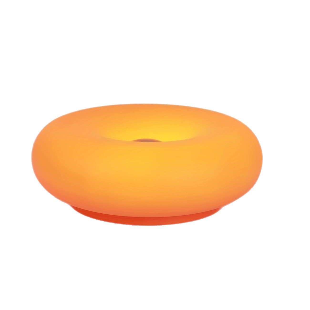 Donut-Shaped Desk lamp, Creative Atmosphere lamp, Retro-Modern Desk lamp, Suitable for bedrooms, desks and Home Decoration 30 * 30cm