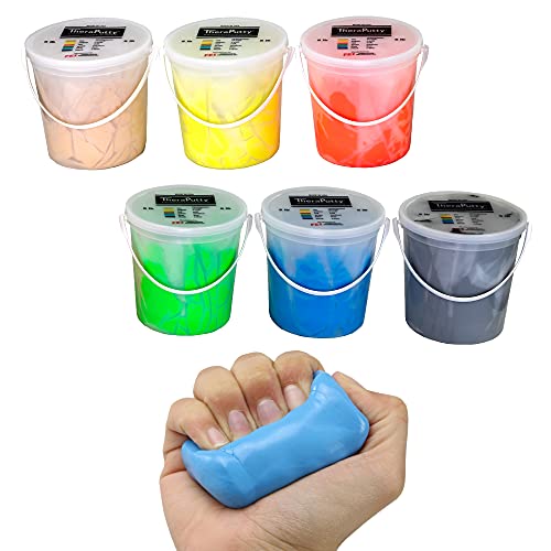 Image of Cando Theraputty-Set (6 Pieces)-5 lbs.