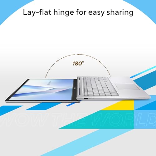 Image of ASUS Vivobook 15 Laptop - 15.6 inch FHD Display- Intel Core 3 100U - 8GB RAM - 256 GB SSD - Windows 11 Home - Cool Silver - F1504VA-PS34