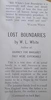 Lost Boundaries B000O2LSS2 Book Cover