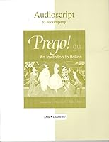 Audioscript to Accomnay 6th Edition of Prego, an Invitation to Italian 007288374X Book Cover
