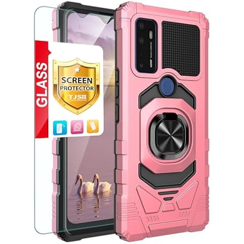 TJS Tempered Glass Phone Case Cover