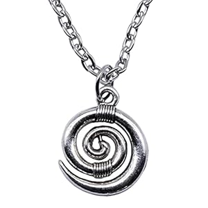 Popular Necklace Vintage Symbol Pendant Necklace Gothic Punk Metal Neck Chain Unisex for Women Men