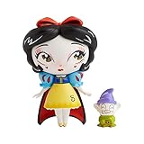 Enesco The The World of Miss Mindy Snow White and Mini Dopey Vinyl Figurine, 7 Inch, Multicolor