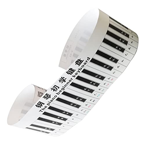 JOINPAYA Clavier De Piano Simulé Clavier De Bureau Pour Piano Clavier De Piano Pour Les Touches Clavier 3d Clavier Pour Piano Bande De Notes De Clavier Étiquette De Piano Stickers Black Pvc - Les Beatles, Paul McCartney, John Lennon, RIngo Starr, George Harrison JOINPAYA Clavier De Piano Simulé Clavier De Bureau Pour Piano Clavier De Piano Pour Les Touches Clavier 3d Clavier Pour Piano Bande De Notes De Clavier Étiquette De Piano Stickers Black Pvc