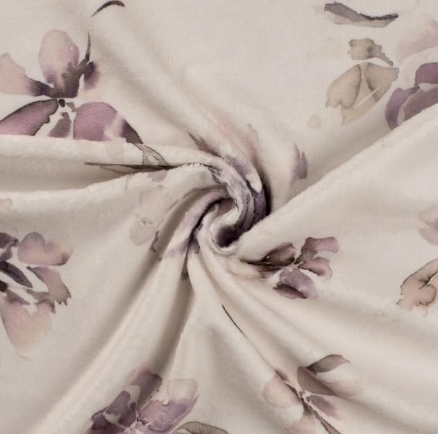 Tissu éponge fleur d'eau Bamboo Wellness pour peignoirs et serviettes maison