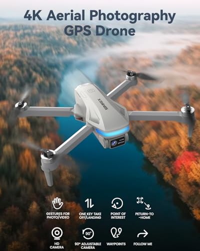 Professional 4K Drone with Obstacle Avoidance