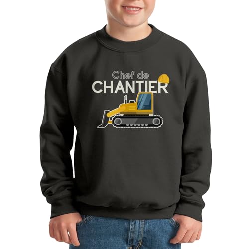 Sweatshirt enfant chef de chantier résistant pour jeux de construction - 2