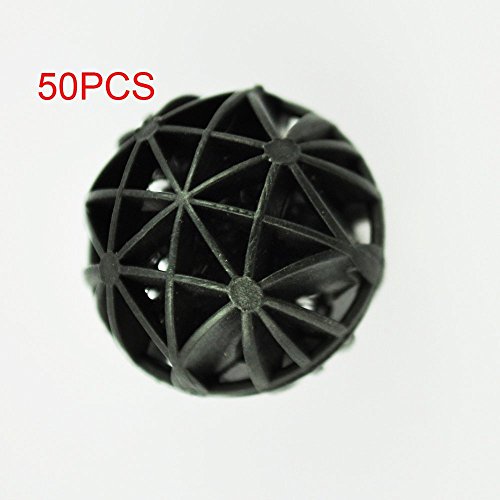 SODIAL (R) 50 nero Filtro Bio-pallino filtrazione