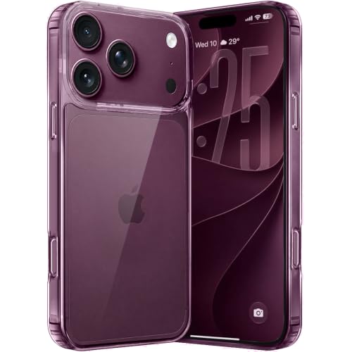 Image of TheGiftKart Ultra-Hybrid Crystal Clear Back Case Cover for iPhone XVIII Pro | Shockproof Design | Camera Protection Bump | Hard Clear Back | Bumper Cover for iPhone XVIII Pro (PC & TPU, Transparent)