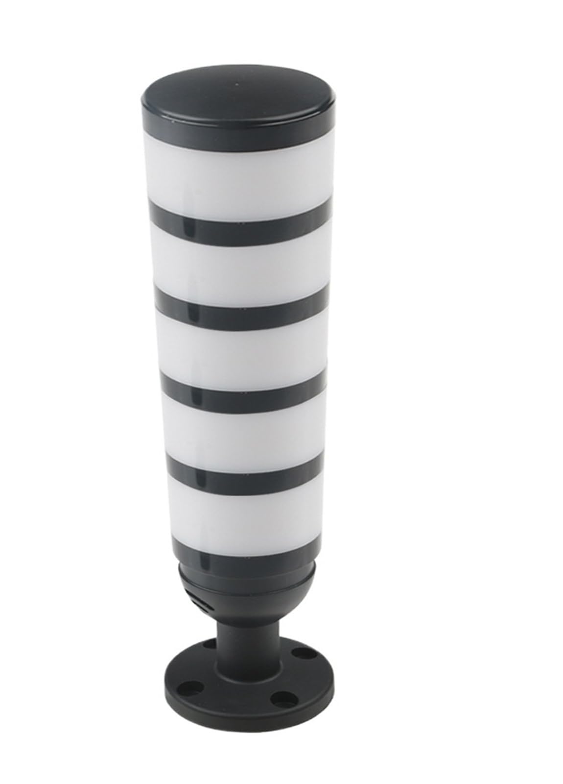 Wielowarstwowa obrotowa przemysłowa wieża sygnalizacyjna, urządzenie alarmowe, światło ostrzegawcze, DC12V24V AC110V220V, lampa ostrzegawcza do maszyn (4 warstwy bez brzęczyka, AC110V)