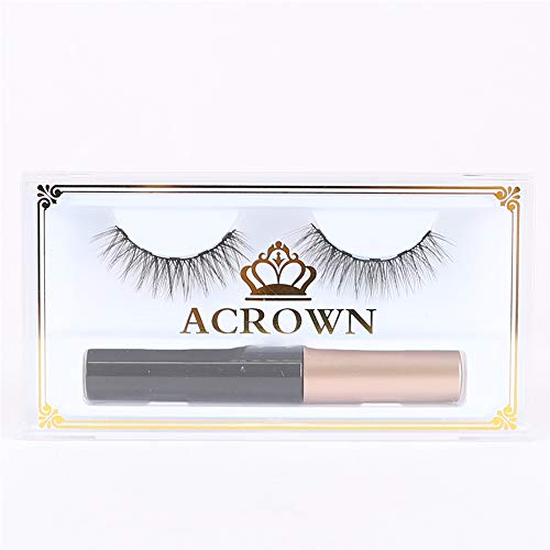 Magnetic Eyeliner and Eyelash Kit Natural Look Waterproof and Smudge Resistant No Glue Easier To Use Than Traditional Magnetic Eyelashes