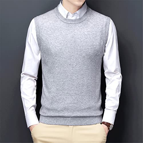 Pull coréen sans manches noir pour homme en taille M - 2