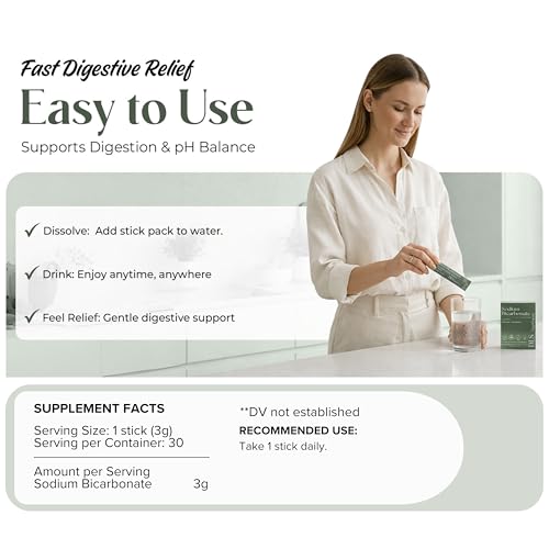 DLS Pure Sodium Bicarbonate Powder Sticks
