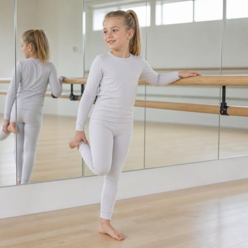 Image of BABY 2T-10Y Toddler Kids Girls Boys Soft Comfy Viscose 2pcs Set Long Sleeve Plain Shirts and Pants Sets