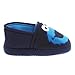 Sesame Street Cookie Monster Kids Aline Slippers (5-6 M US Toddler, Cookie Navy)