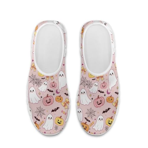 Image of Floral Sneakers for Women Colorful Art Shoes for Women Slip On Casual Work Shoes