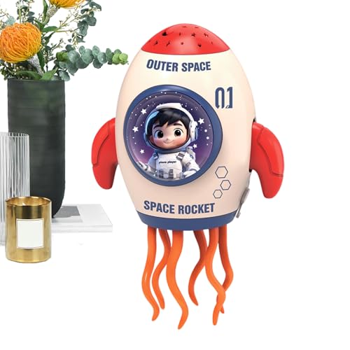 Jouet dansant bébé à projecteur musical rotatif et lumières LED animées