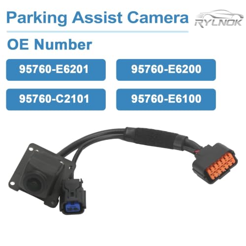Image of Rear View Backup Parking Assist Camera Compatible with Hyundai Sonata 2015 2016 2017 Replace OE Number GB5Z-19G490-C GB5Z-19G490-A